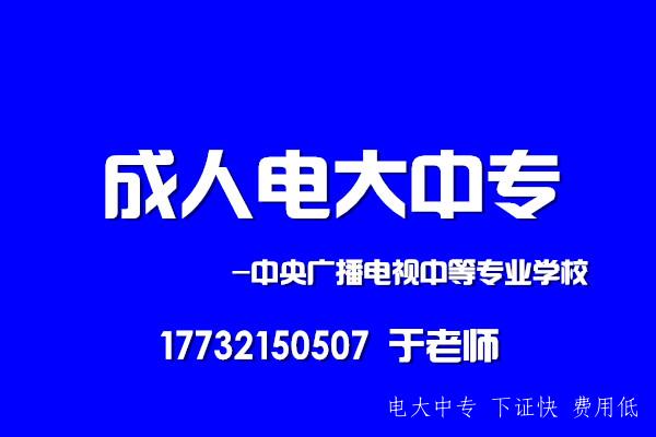 一年制電大中專(zhuān)